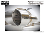 HKS Super Turbo Muffler - Urban Matte Edition - Exhaust - GR Yaris Gen 2