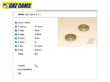 Cat Cams Uprated Valve Springs - Retainers - Celica ZZT231, Corolla T Sport