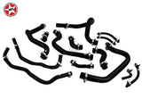 Radiator Coolant Silicone Hose Kit - Stoney Racing - MR2 MK1 AW11 - Black