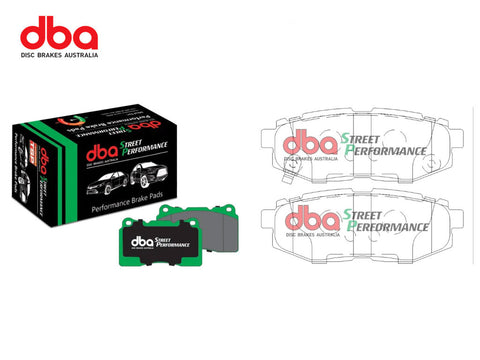 DBA Street Performance Rear Brake Pads for GR86, GT86 &amp; BRZ