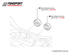 Rear Differential Mount Cushion - Genuine Part - Left Hand - No 1- GT86 & BRZ