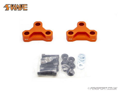 S Wave - Roll Centre Correction Spacer Set - Front - GR Yaris