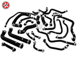 Radiator Coolant & Breather - Silicone Hose Set - Stoney Racing - MR-S ZZW30 - Black
