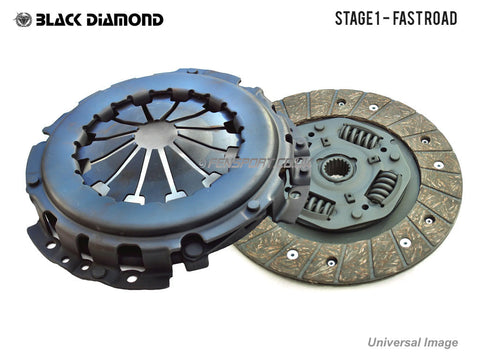 Black Diamond Uprated Clutch - Stage 1 for Yaris 1.3 SR & Yaris 1.3 Sport, Urban Cruiser 1.3