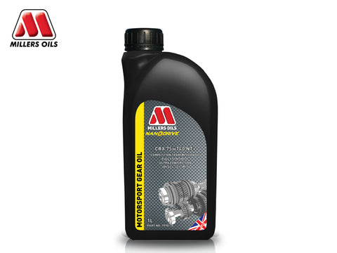 Millers Gear Oil - CRX 75w140 NT+ - 1 Litre