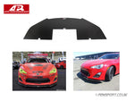 APR Carbon Fiber Wind Splitter With Rods - GT86