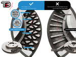 Brake Disc & Pad Kit - Front - DBA 4000 Series - T3 - GR86, GT86 & BRZ