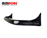 Seibon Carbon Fibre Front Lower Lip Spoiler - TS Style - Supra JZA80