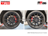 TRD GR Monoblock Brake Kit - Complete brake kit - GR86