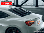 TRD Rear Window Louvre - GT86 & BRZ