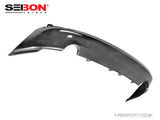 Seibon Carbon Fibre Rear Lip Spoiler - OE Style - Lexus IS200t, IS250, IS300h