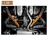 Summit Rear 3 Point Lower Subframe Brace Set - GT86 & BRZ