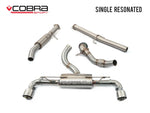 Cobra Exhaust System - Turbo Back - No Cat - GR Yaris