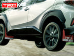 TRD Mud Flap Set - Red - Toyota C-HR