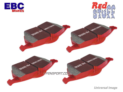 Brake Pads - Rear - EBC Redstuff - GT4 ST205 & Supra JZA80 Twin Piston