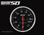 Blitz Racing Meter SD Volt Gauge - 52mm - 19577