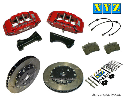 Brake Kit - Front - XYZ 6 Piston - 303mm - Yaris 1.8 Sport 06> (16" Wheel)